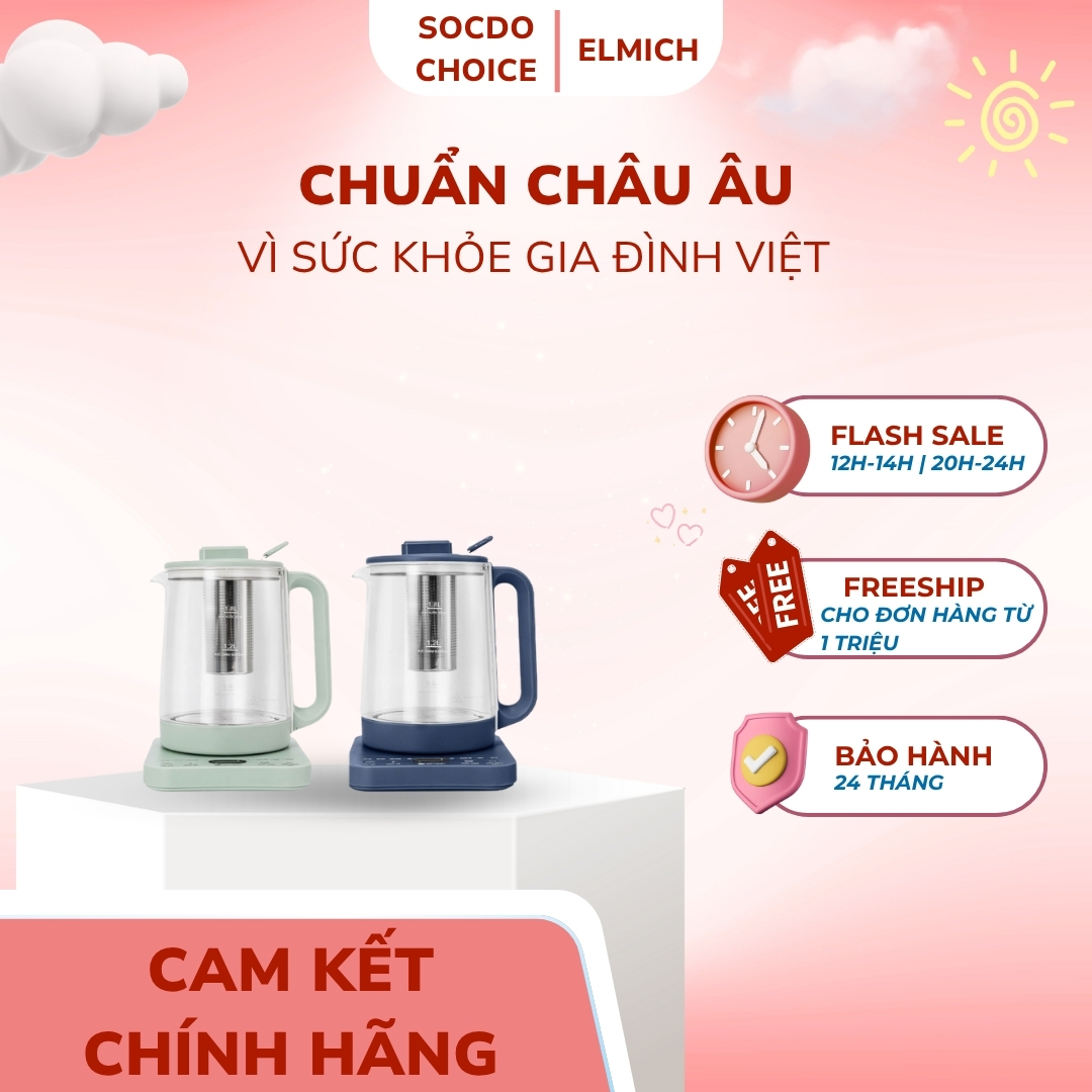 Ấm pha trà đa năng 1.8L Elmich KEE-9147 1.8L