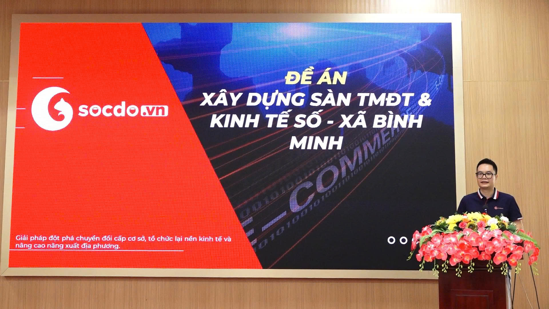Xã Bình Minh nghiên cứu xây dựng Sàn thương mại điện tử cấp cơ sở, thúc đẩy phát triển kinh tế số địa phương